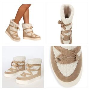 Dolce Vita Wessa Suede & Faux Fur Winter Booties